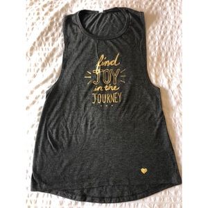 Find The Joy In The Journey tank, size S